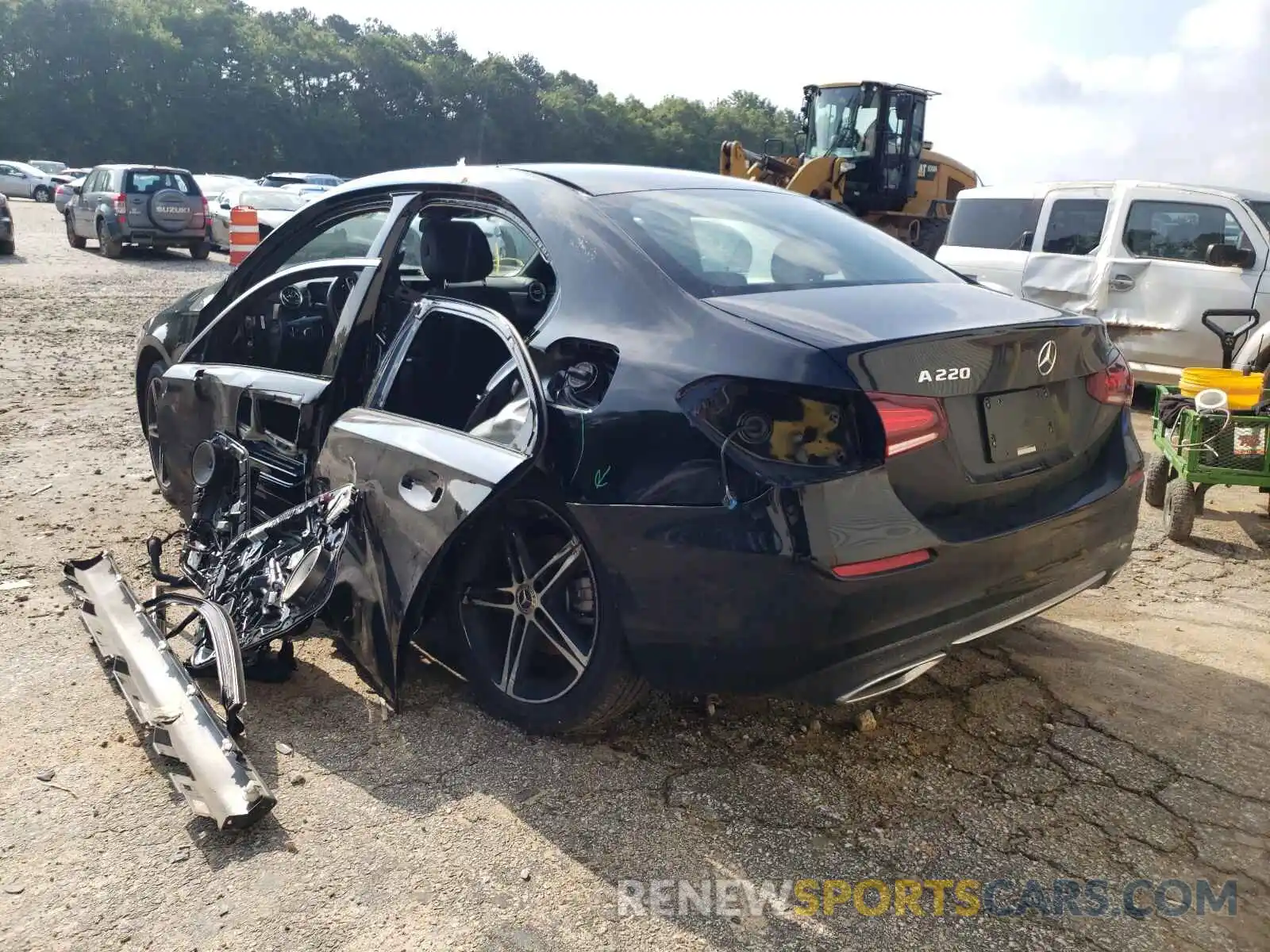 3 Photograph of a damaged car WDD3G4EB1KW031046 MERCEDES-BENZ A-CLASS 2019