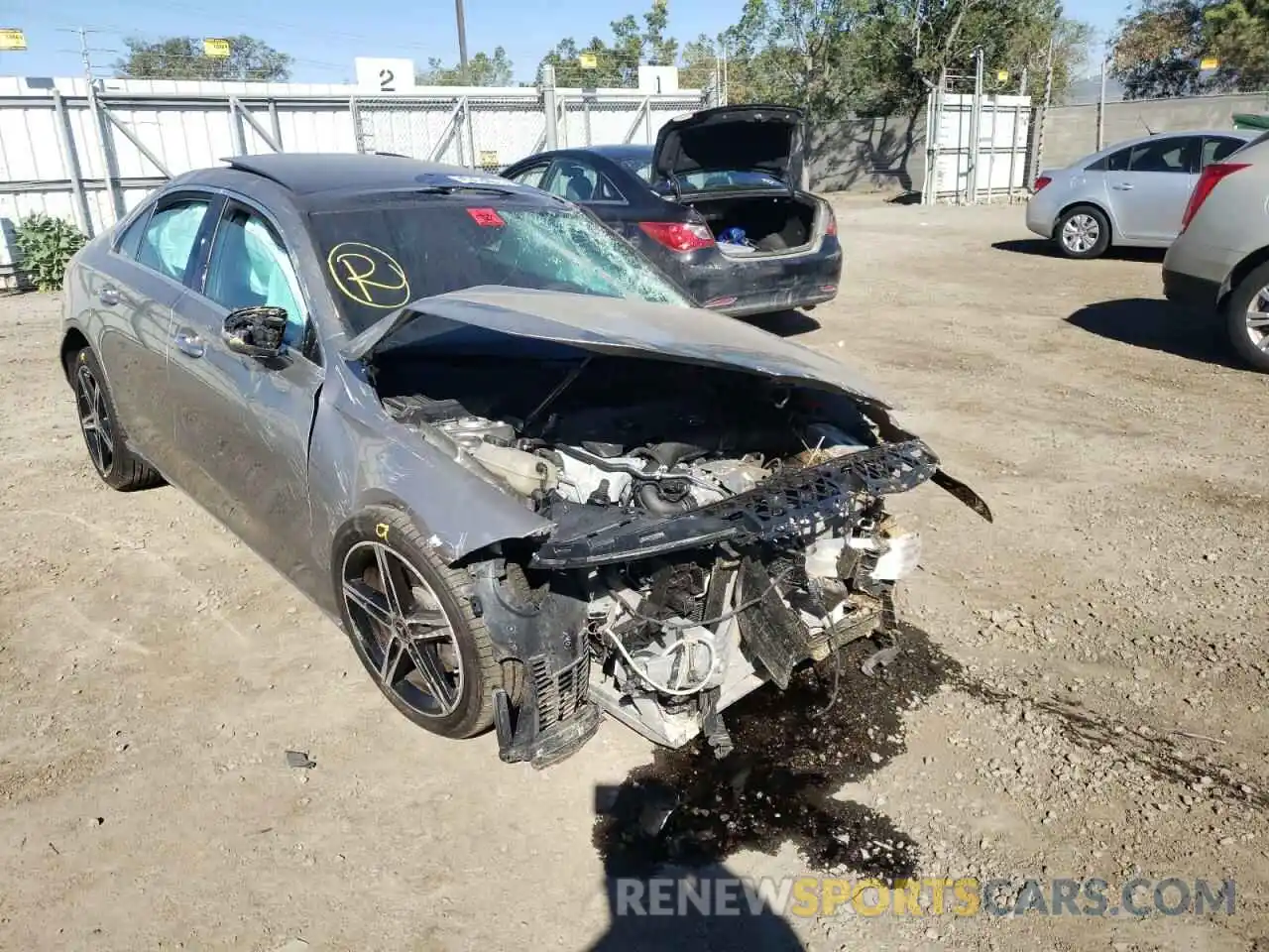 1 Photograph of a damaged car WDD3G4EB1KW031774 MERCEDES-BENZ A-CLASS 2019