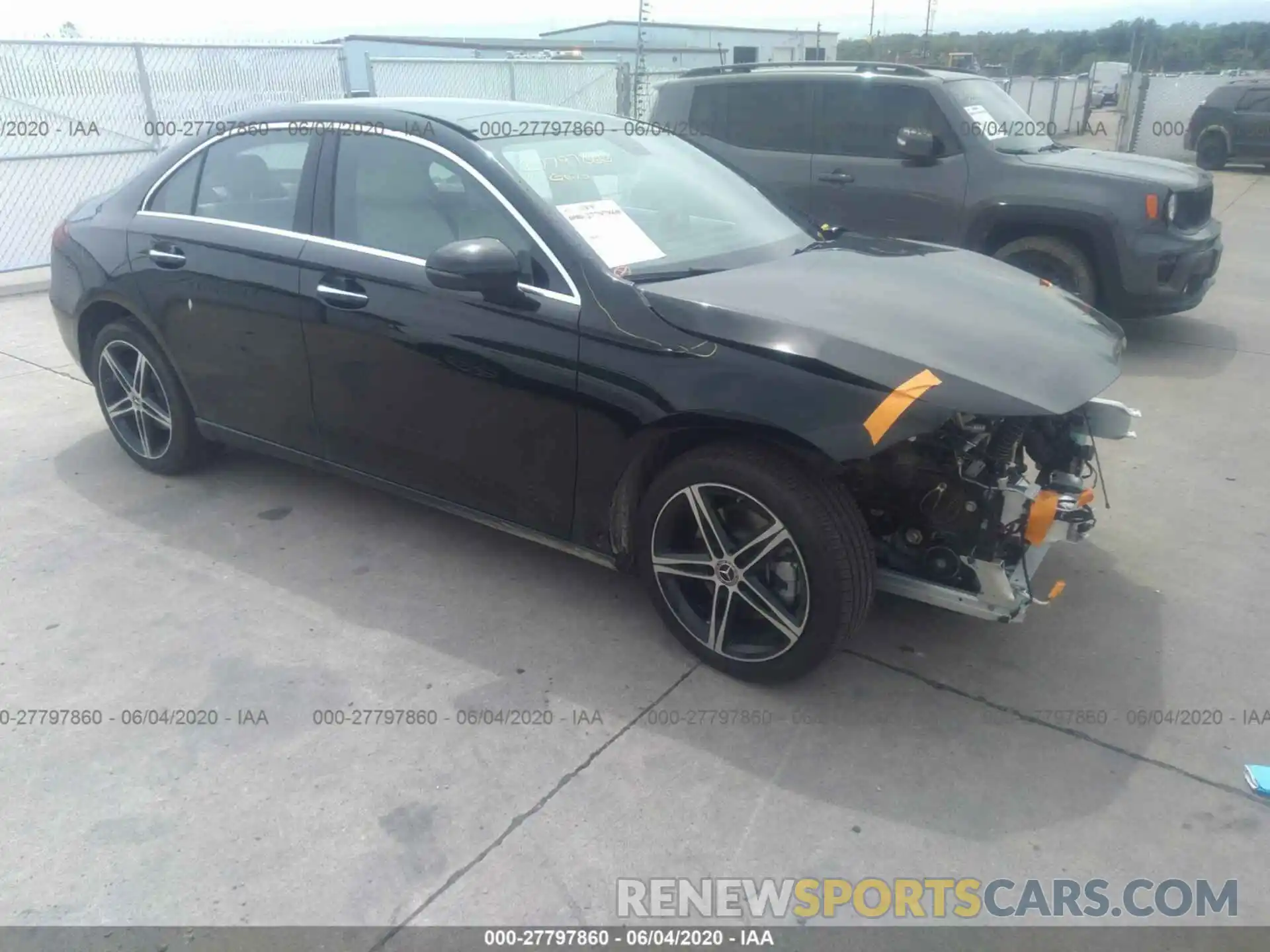 1 Photograph of a damaged car WDD3G4EB1KW035243 MERCEDES-BENZ A-CLASS 2019