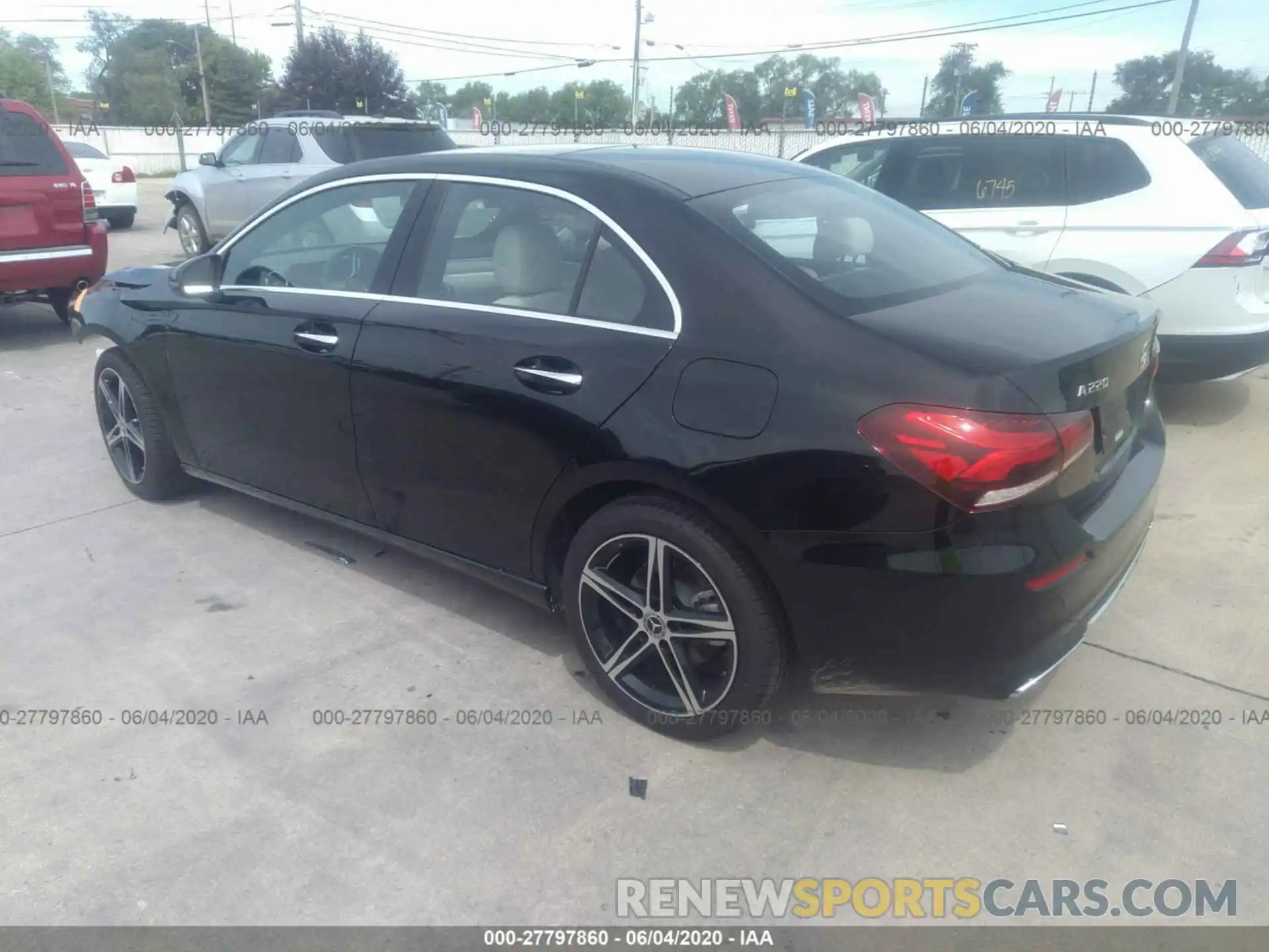 3 Photograph of a damaged car WDD3G4EB1KW035243 MERCEDES-BENZ A-CLASS 2019