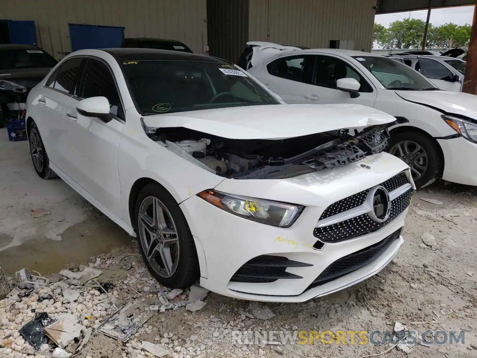 1 Photograph of a damaged car WDD3G4EB1KW035887 MERCEDES-BENZ A-CLASS 2019