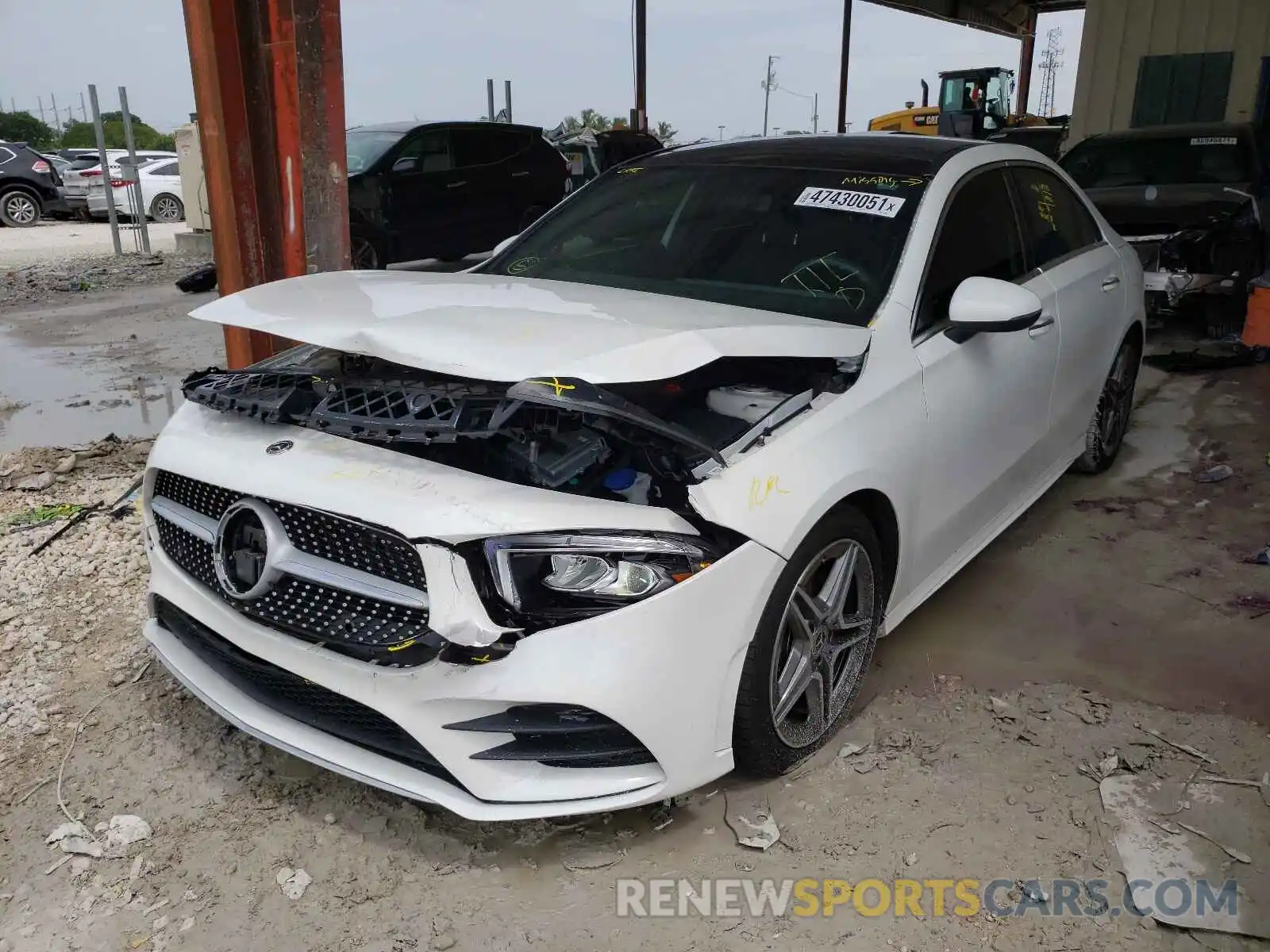 2 Photograph of a damaged car WDD3G4EB1KW035887 MERCEDES-BENZ A-CLASS 2019