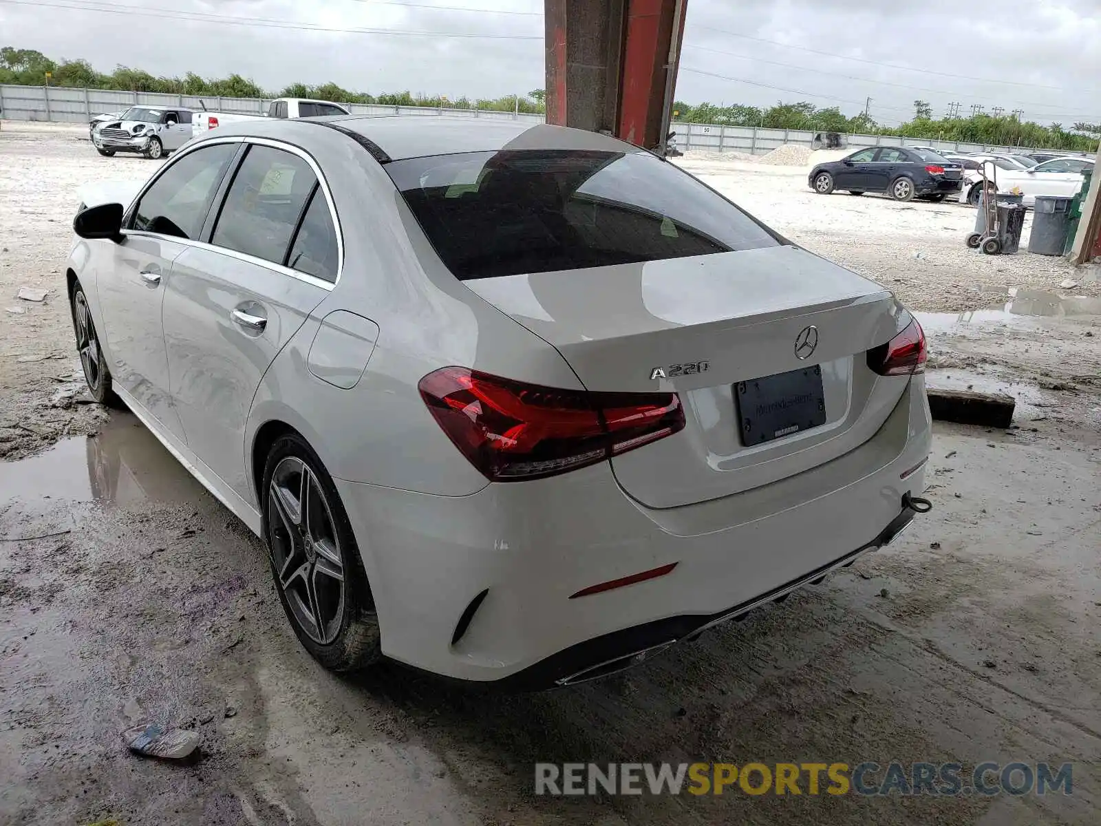 3 Photograph of a damaged car WDD3G4EB1KW035887 MERCEDES-BENZ A-CLASS 2019