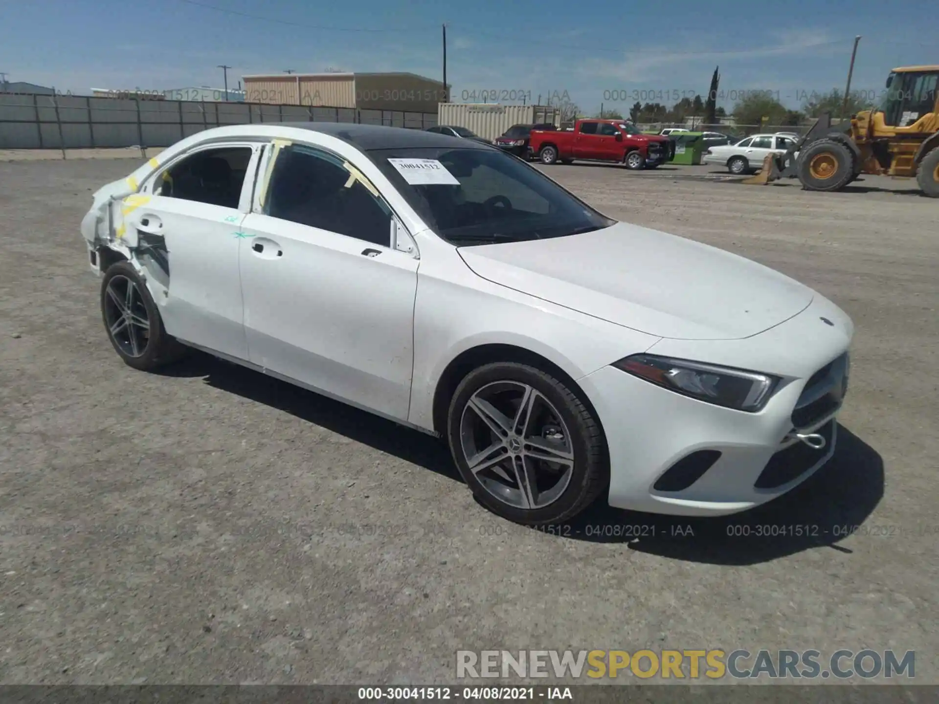 1 Photograph of a damaged car WDD3G4EB2KW000503 MERCEDES-BENZ A-CLASS 2019