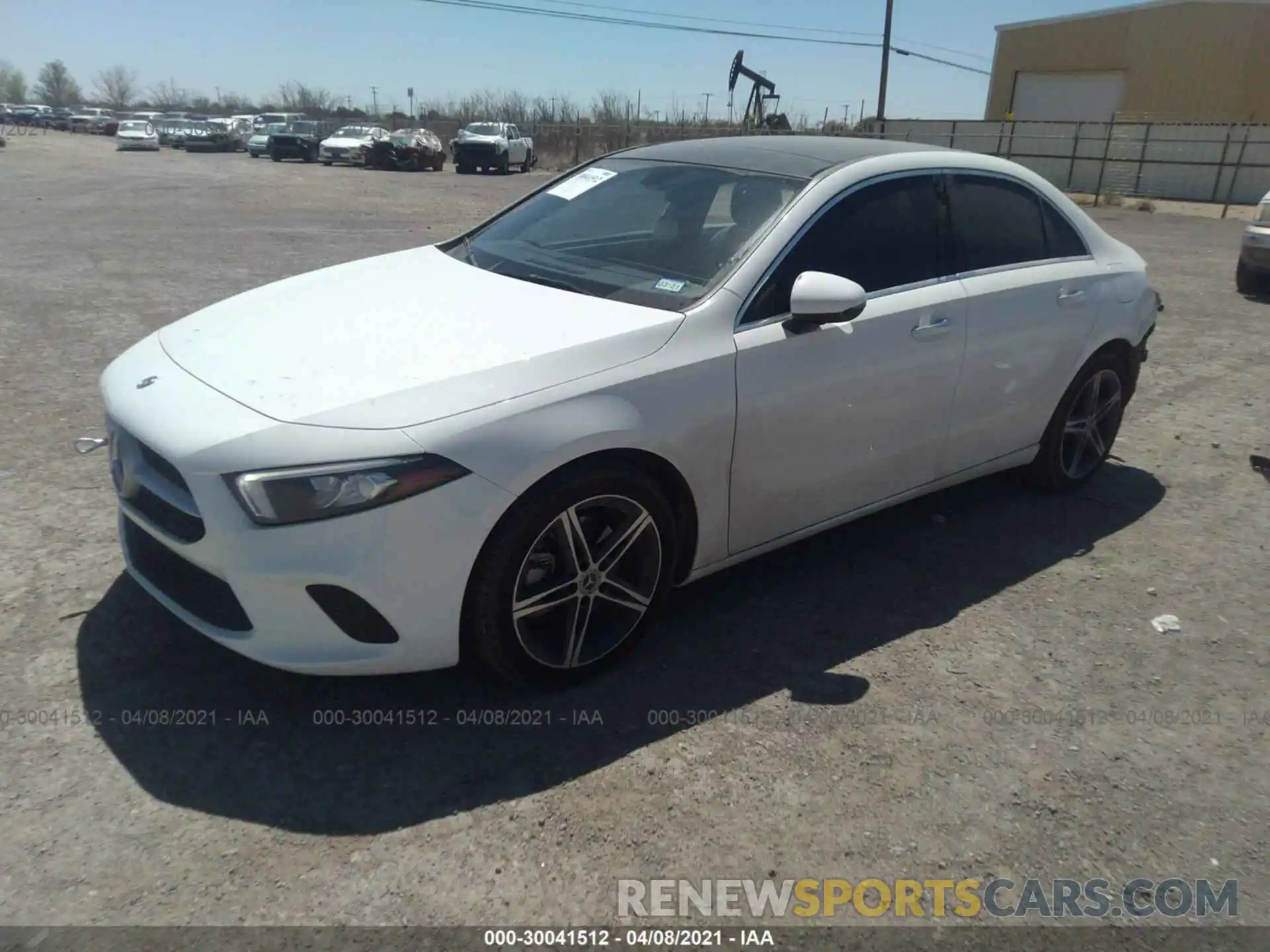 2 Photograph of a damaged car WDD3G4EB2KW000503 MERCEDES-BENZ A-CLASS 2019