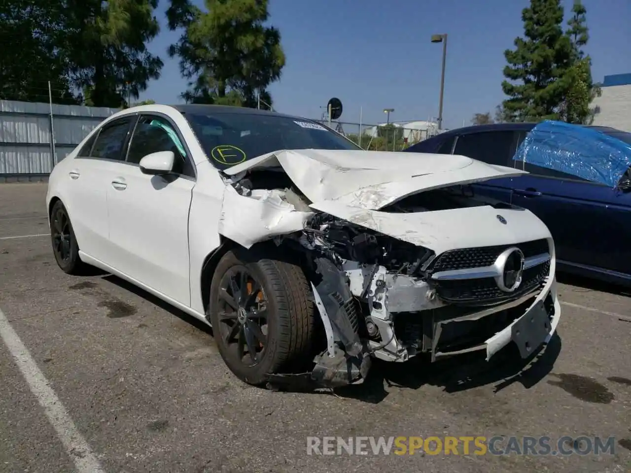 1 Photograph of a damaged car WDD3G4EB2KW002039 MERCEDES-BENZ A-CLASS 2019