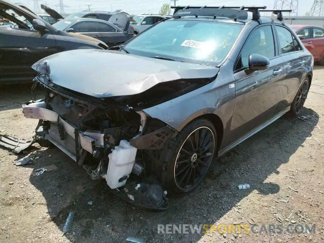 2 Photograph of a damaged car WDD3G4EB2KW005488 MERCEDES-BENZ A-CLASS 2019