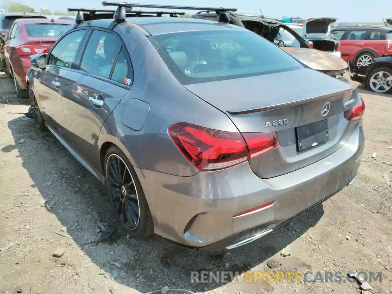 3 Photograph of a damaged car WDD3G4EB2KW005488 MERCEDES-BENZ A-CLASS 2019