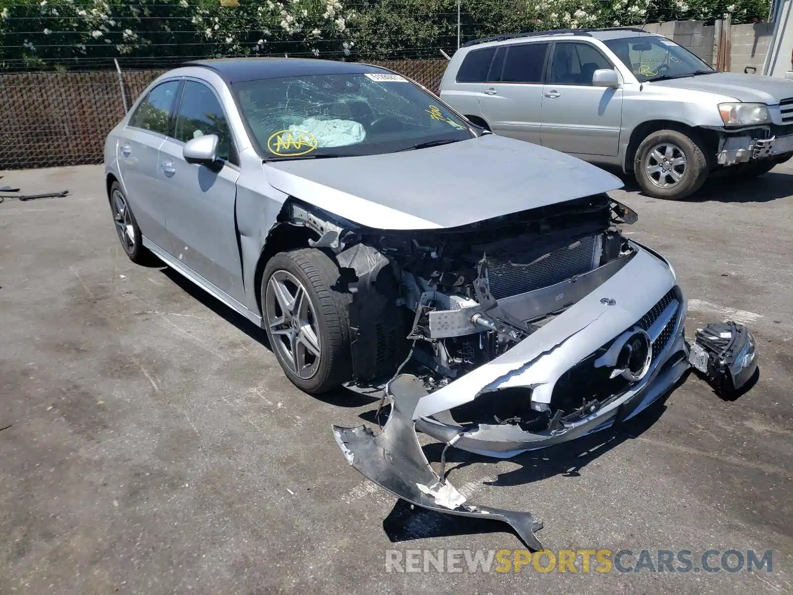 1 Photograph of a damaged car WDD3G4EB2KW012764 MERCEDES-BENZ A-CLASS 2019