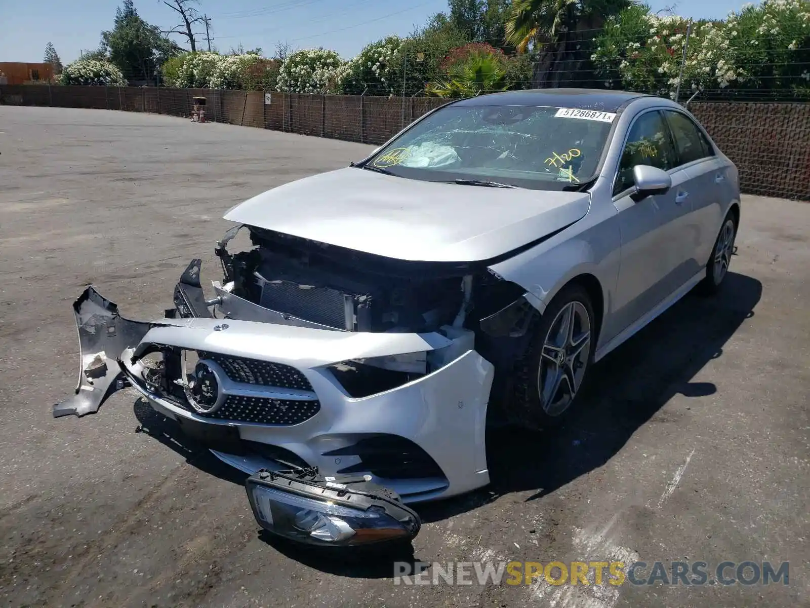 2 Photograph of a damaged car WDD3G4EB2KW012764 MERCEDES-BENZ A-CLASS 2019