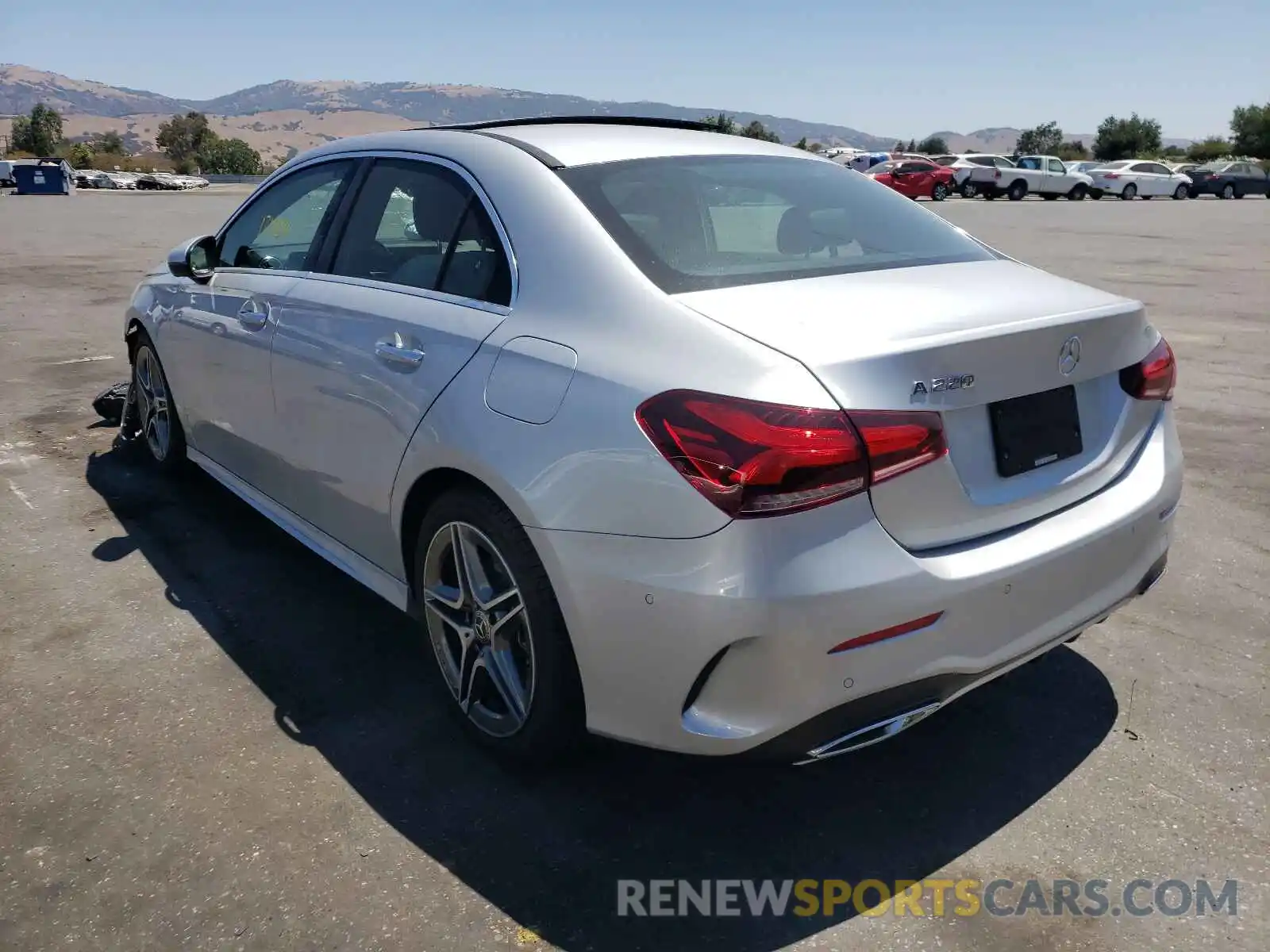 3 Photograph of a damaged car WDD3G4EB2KW012764 MERCEDES-BENZ A-CLASS 2019