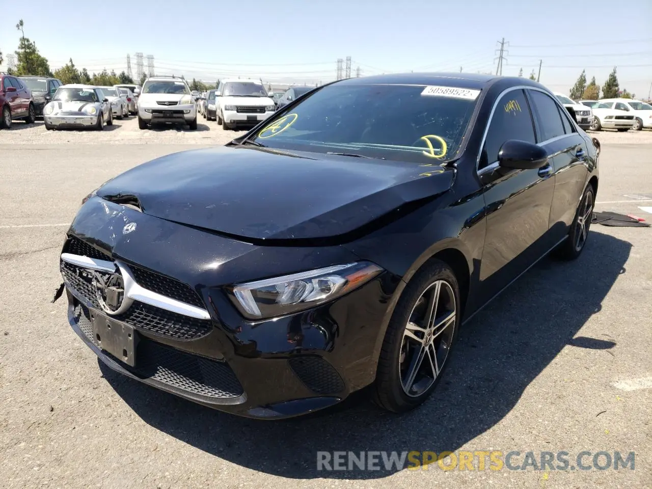 2 Photograph of a damaged car WDD3G4EB2KW016328 MERCEDES-BENZ A-CLASS 2019