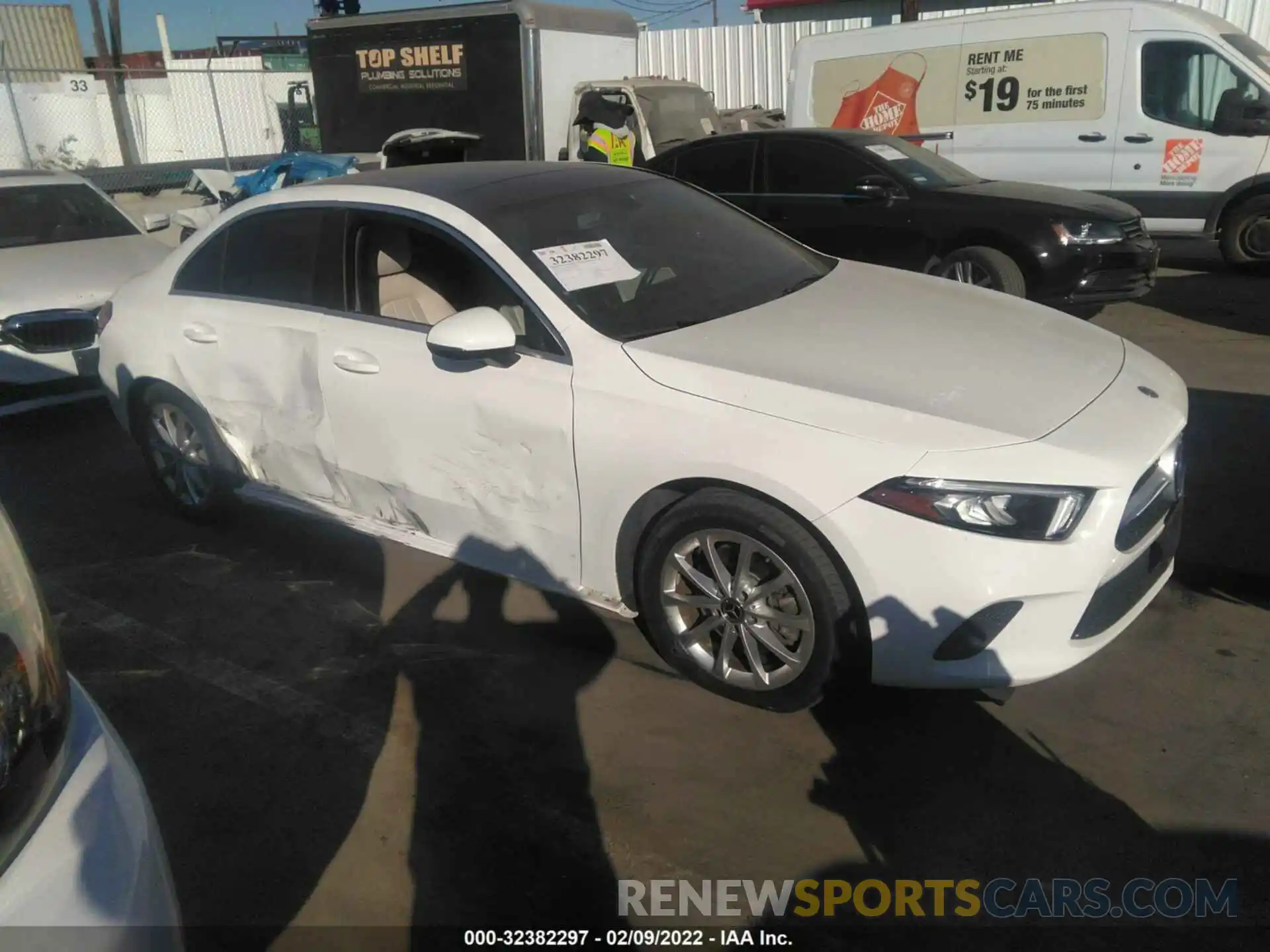 1 Photograph of a damaged car WDD3G4EB2KW016667 MERCEDES-BENZ A-CLASS 2019