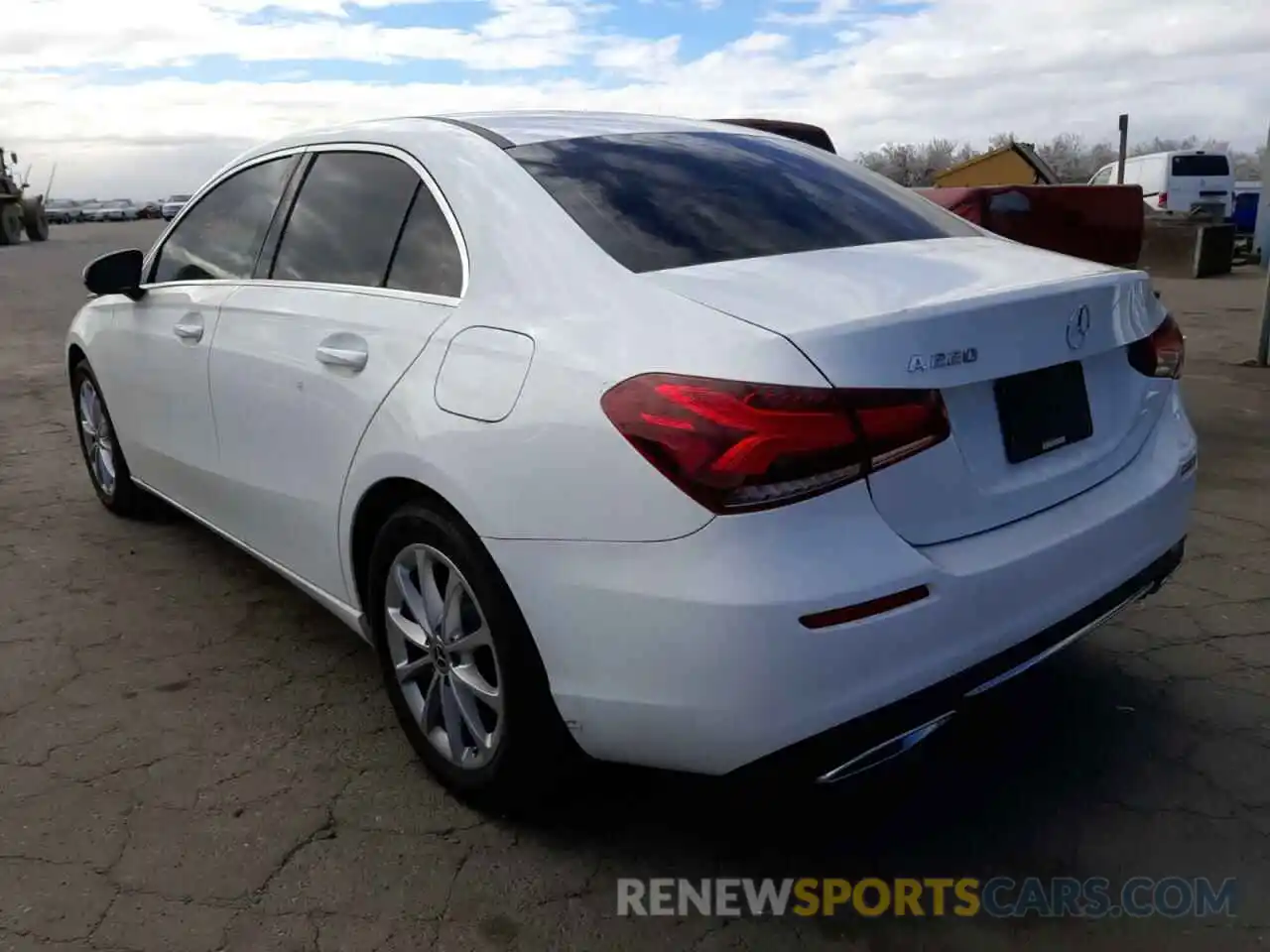 3 Photograph of a damaged car WDD3G4EB2KW016720 MERCEDES-BENZ A-CLASS 2019