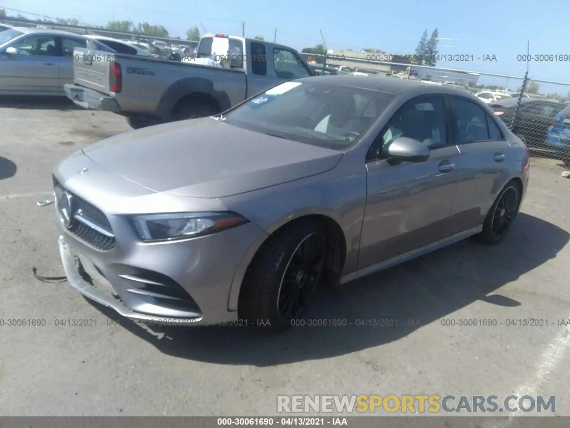 2 Photograph of a damaged car WDD3G4EB2KW019469 MERCEDES-BENZ A-CLASS 2019