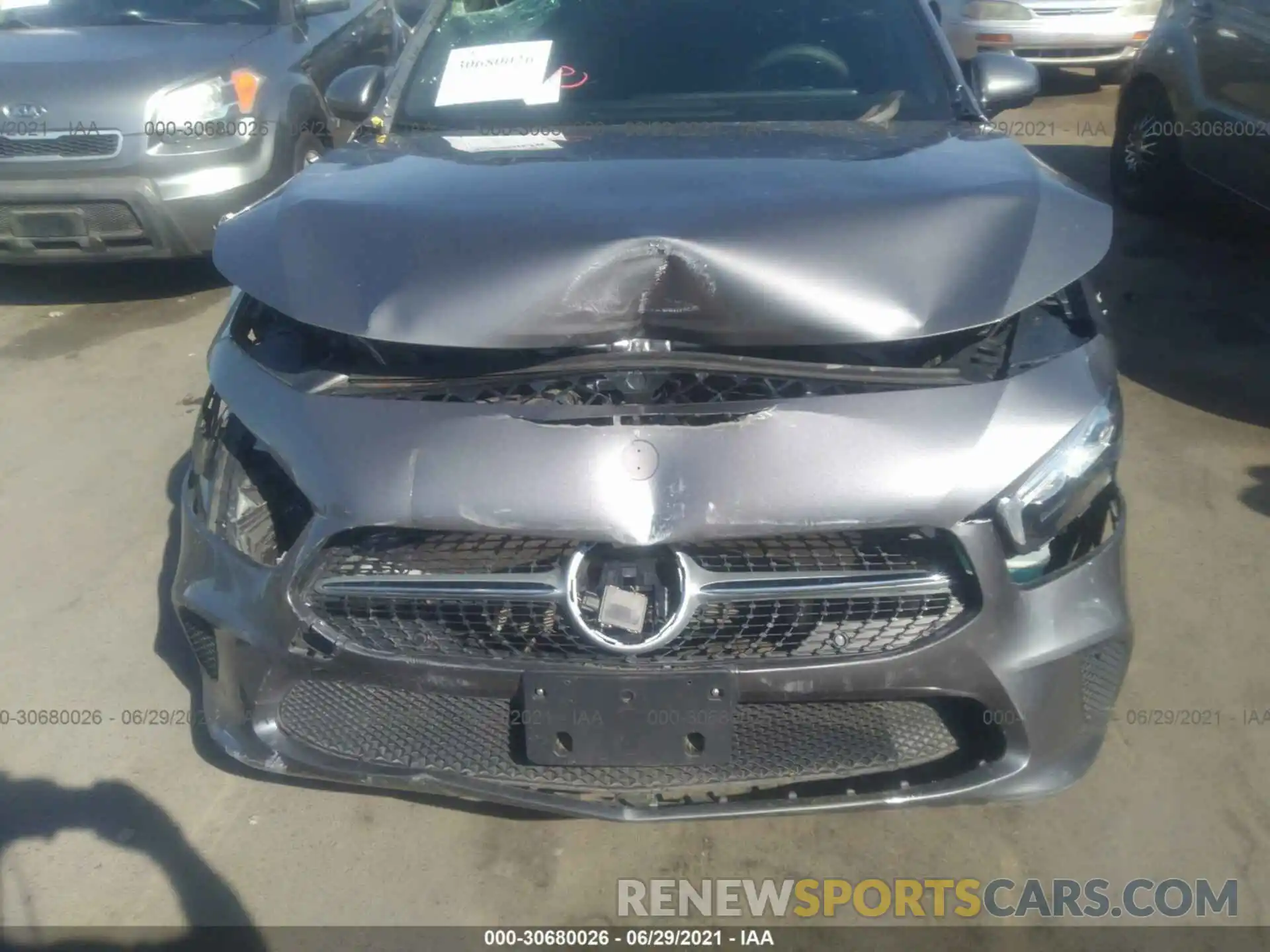 6 Photograph of a damaged car WDD3G4EB2KW021254 MERCEDES-BENZ A-CLASS 2019