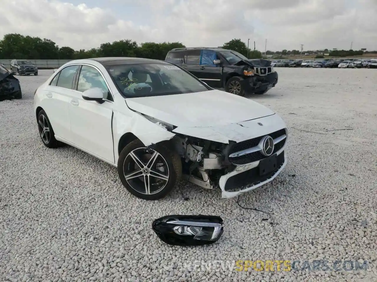 1 Photograph of a damaged car WDD3G4EB2KW021772 MERCEDES-BENZ A-CLASS 2019