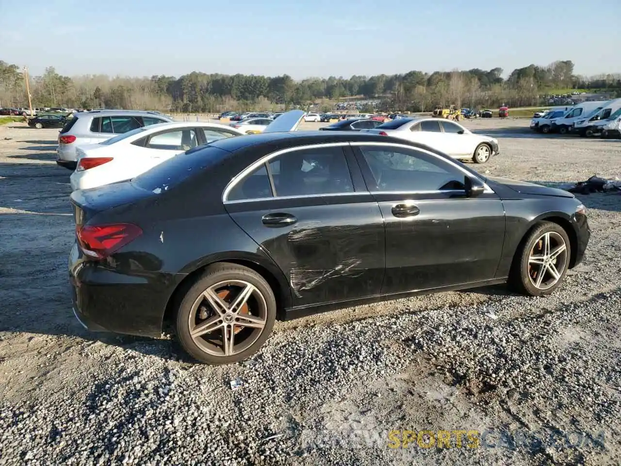 3 Photograph of a damaged car WDD3G4EB2KW022288 MERCEDES-BENZ A-CLASS 2019