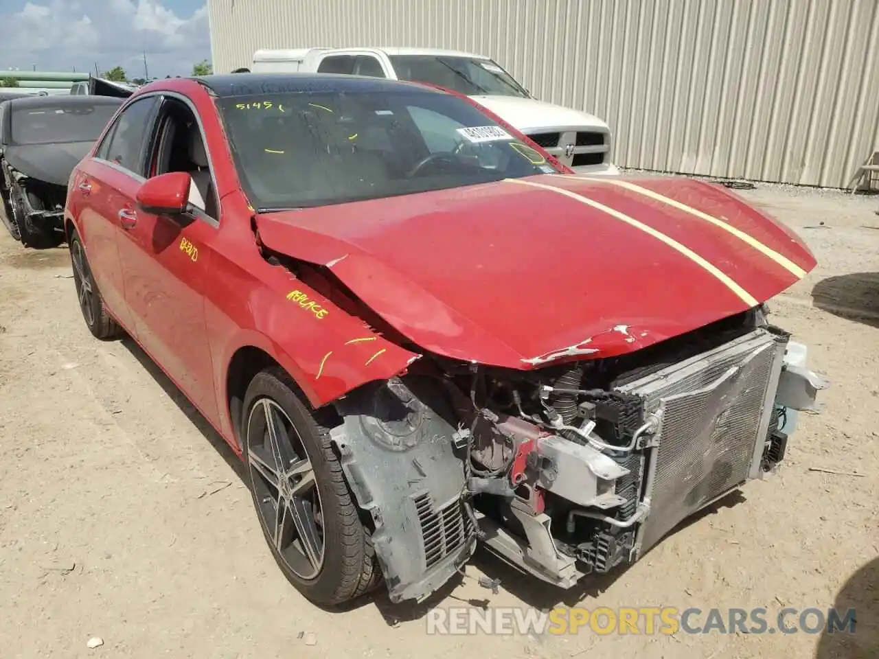 1 Photograph of a damaged car WDD3G4EB2KW022453 MERCEDES-BENZ A-CLASS 2019