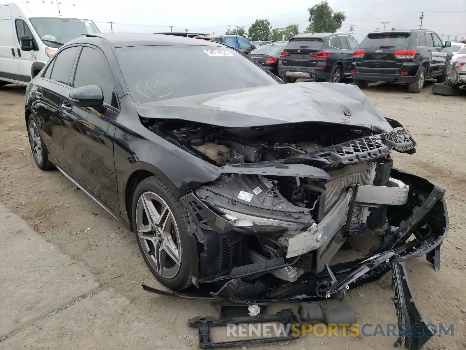 1 Photograph of a damaged car WDD3G4EB2KW022498 MERCEDES-BENZ A-CLASS 2019