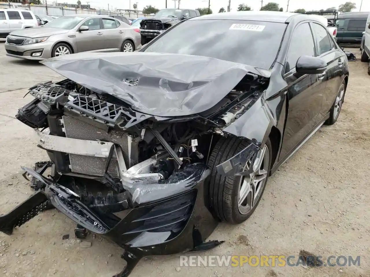 2 Photograph of a damaged car WDD3G4EB2KW022498 MERCEDES-BENZ A-CLASS 2019