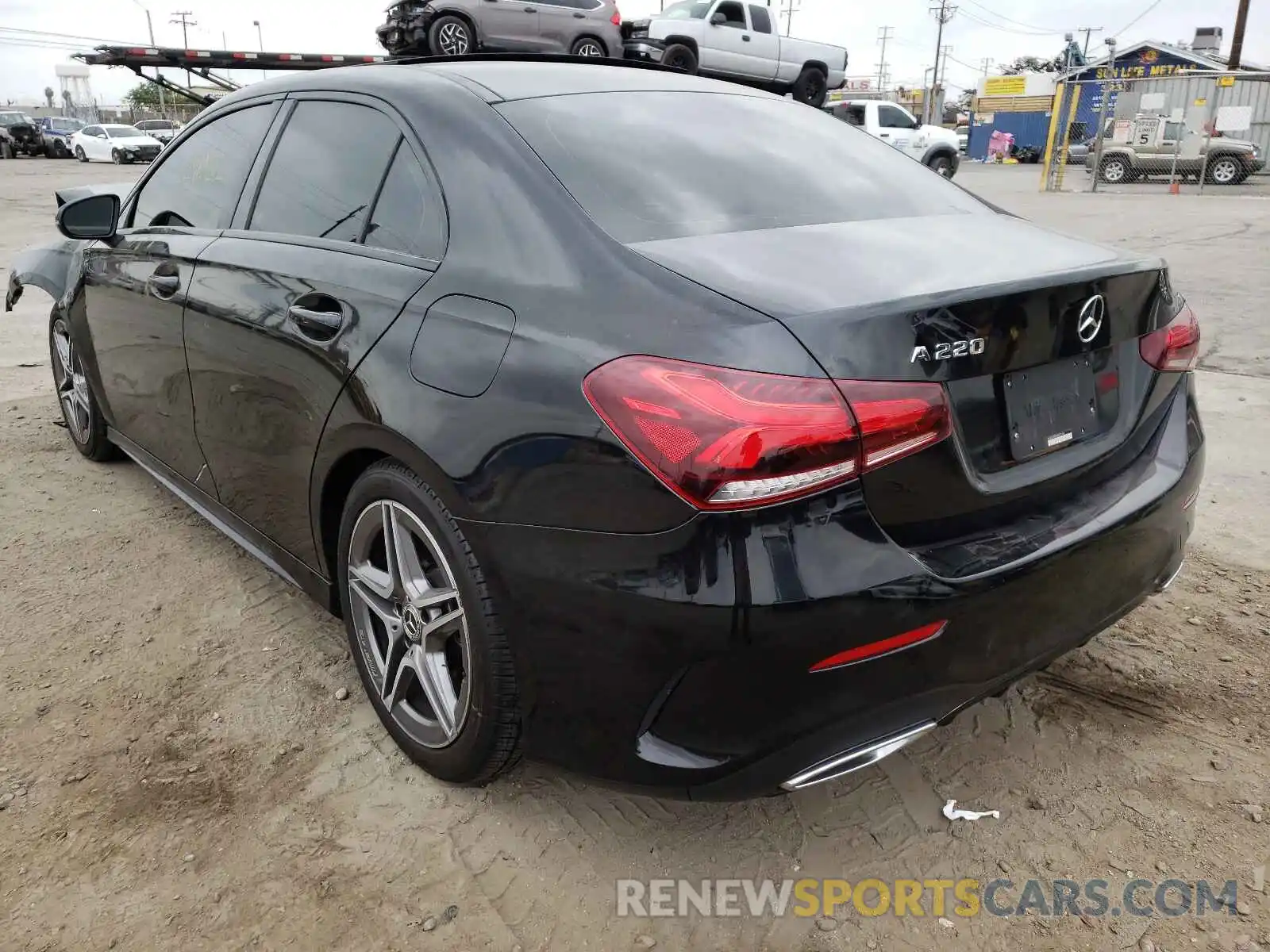 3 Photograph of a damaged car WDD3G4EB2KW022498 MERCEDES-BENZ A-CLASS 2019