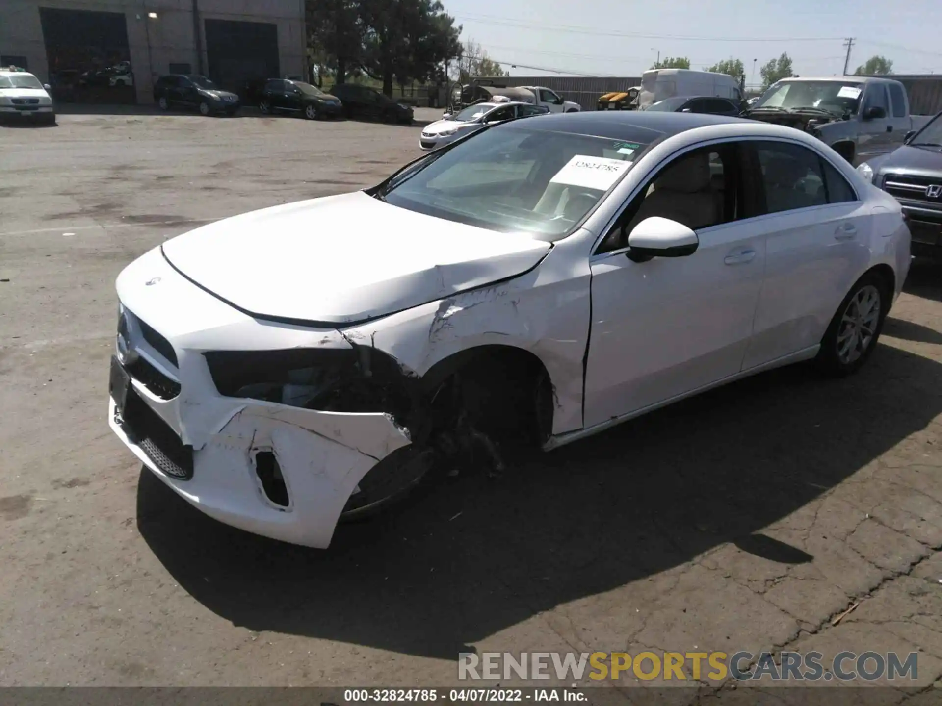 2 Photograph of a damaged car WDD3G4EB2KW022503 MERCEDES-BENZ A-CLASS 2019