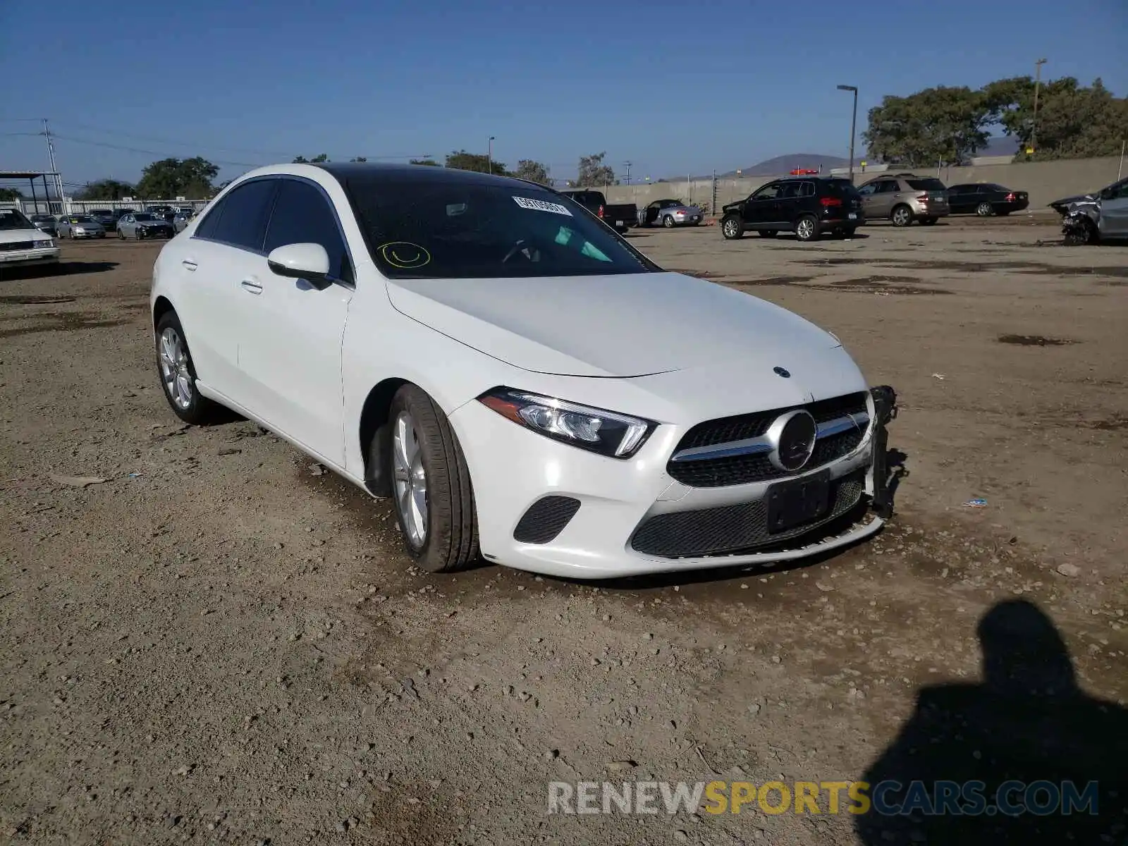 1 Photograph of a damaged car WDD3G4EB2KW024235 MERCEDES-BENZ A-CLASS 2019