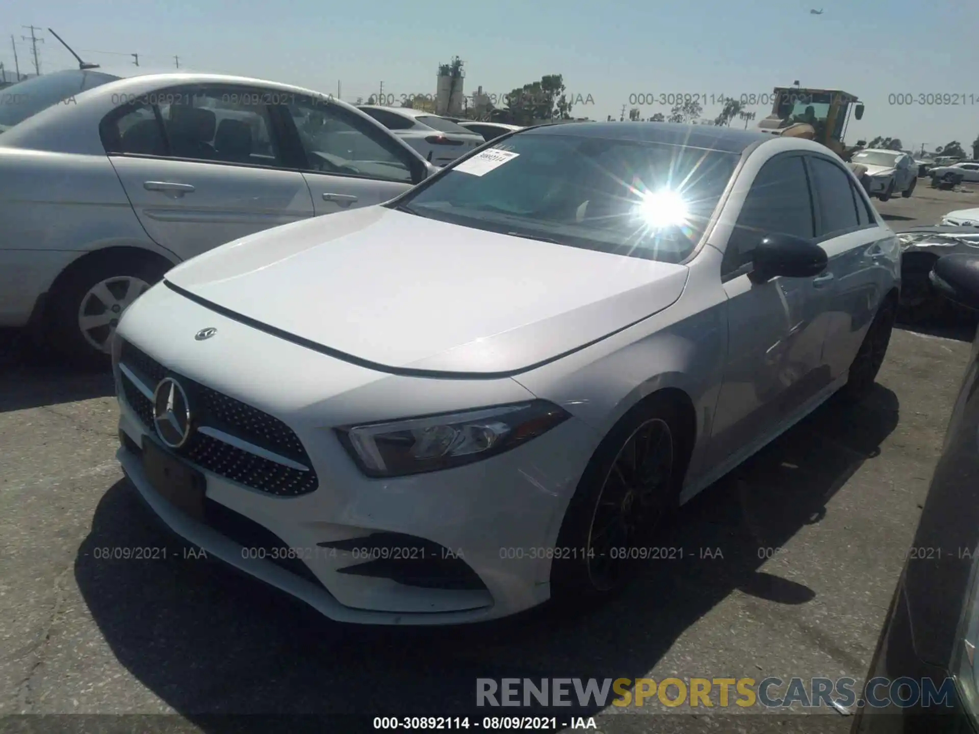 2 Photograph of a damaged car WDD3G4EB2KW025210 MERCEDES-BENZ A-CLASS 2019