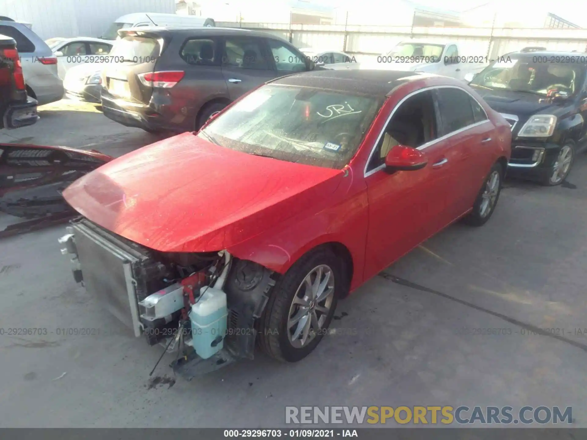 2 Photograph of a damaged car WDD3G4EB2KW025904 MERCEDES-BENZ A-CLASS 2019