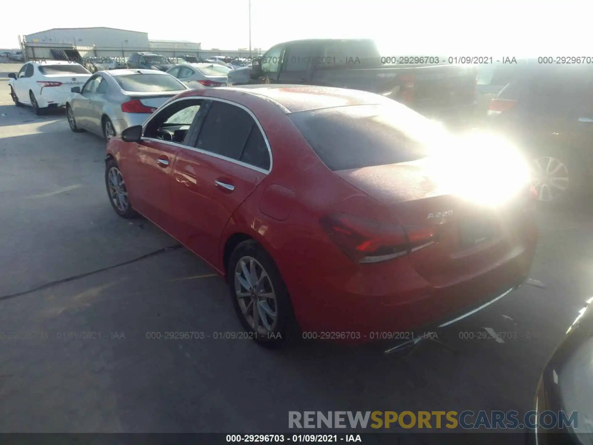 3 Photograph of a damaged car WDD3G4EB2KW025904 MERCEDES-BENZ A-CLASS 2019