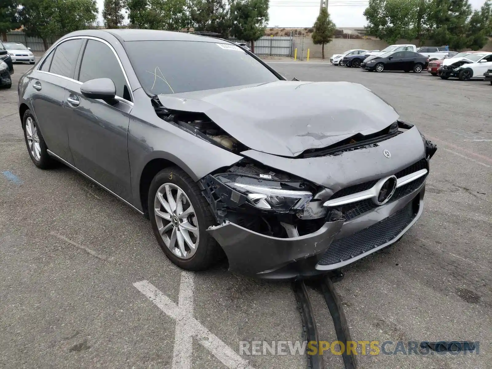 1 Photograph of a damaged car WDD3G4EB2KW027152 MERCEDES-BENZ A-CLASS 2019