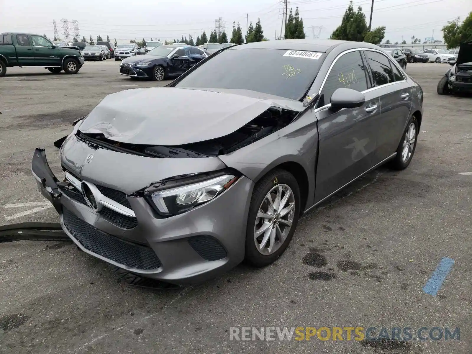 2 Photograph of a damaged car WDD3G4EB2KW027152 MERCEDES-BENZ A-CLASS 2019