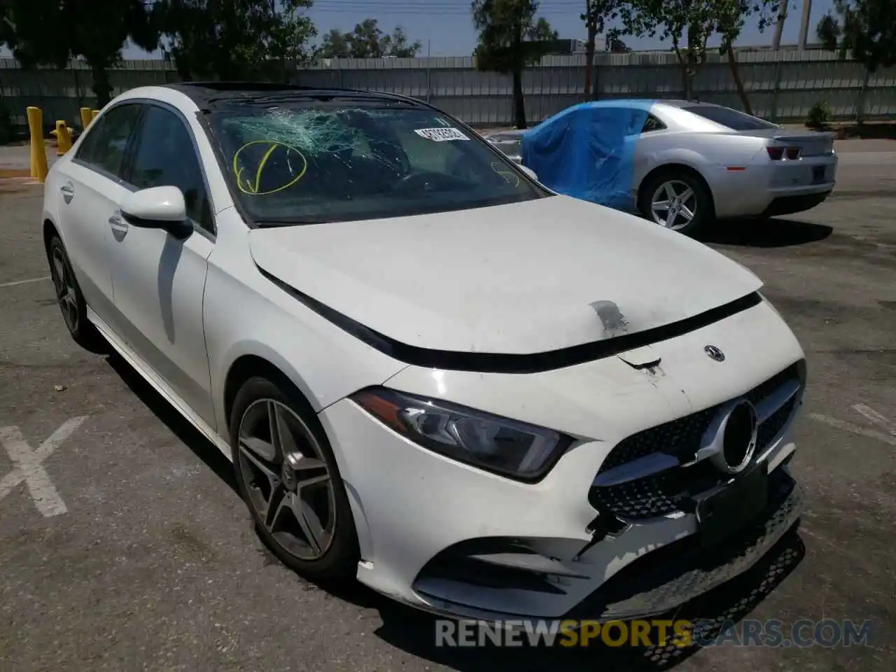 1 Photograph of a damaged car WDD3G4EB2KW031282 MERCEDES-BENZ A-CLASS 2019