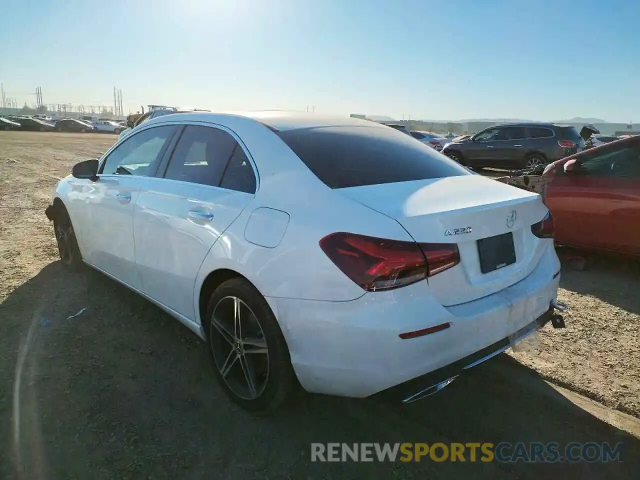 3 Photograph of a damaged car WDD3G4EB2KW031783 MERCEDES-BENZ A-CLASS 2019