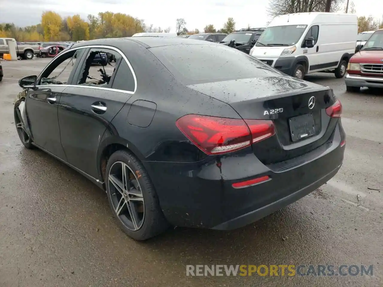 3 Photograph of a damaged car WDD3G4EB2KW032206 MERCEDES-BENZ A-CLASS 2019