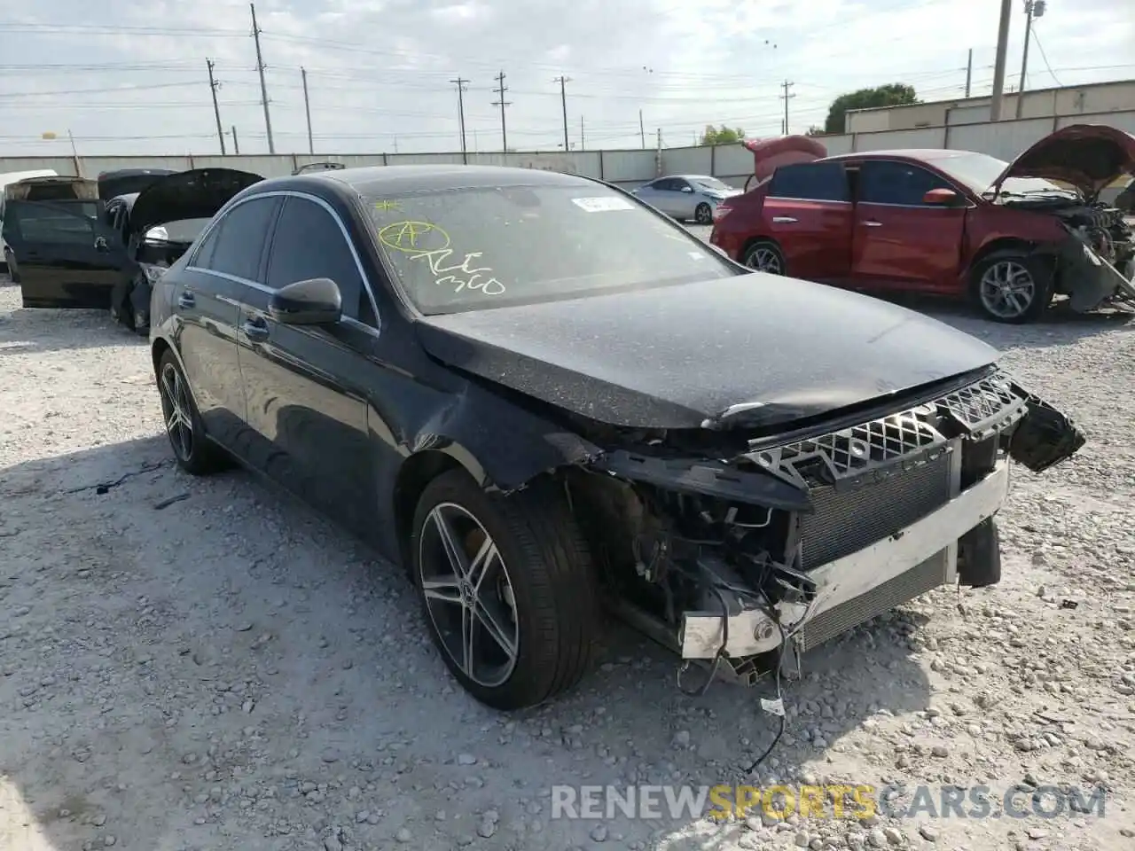 1 Photograph of a damaged car WDD3G4EB2KW033842 MERCEDES-BENZ A-CLASS 2019