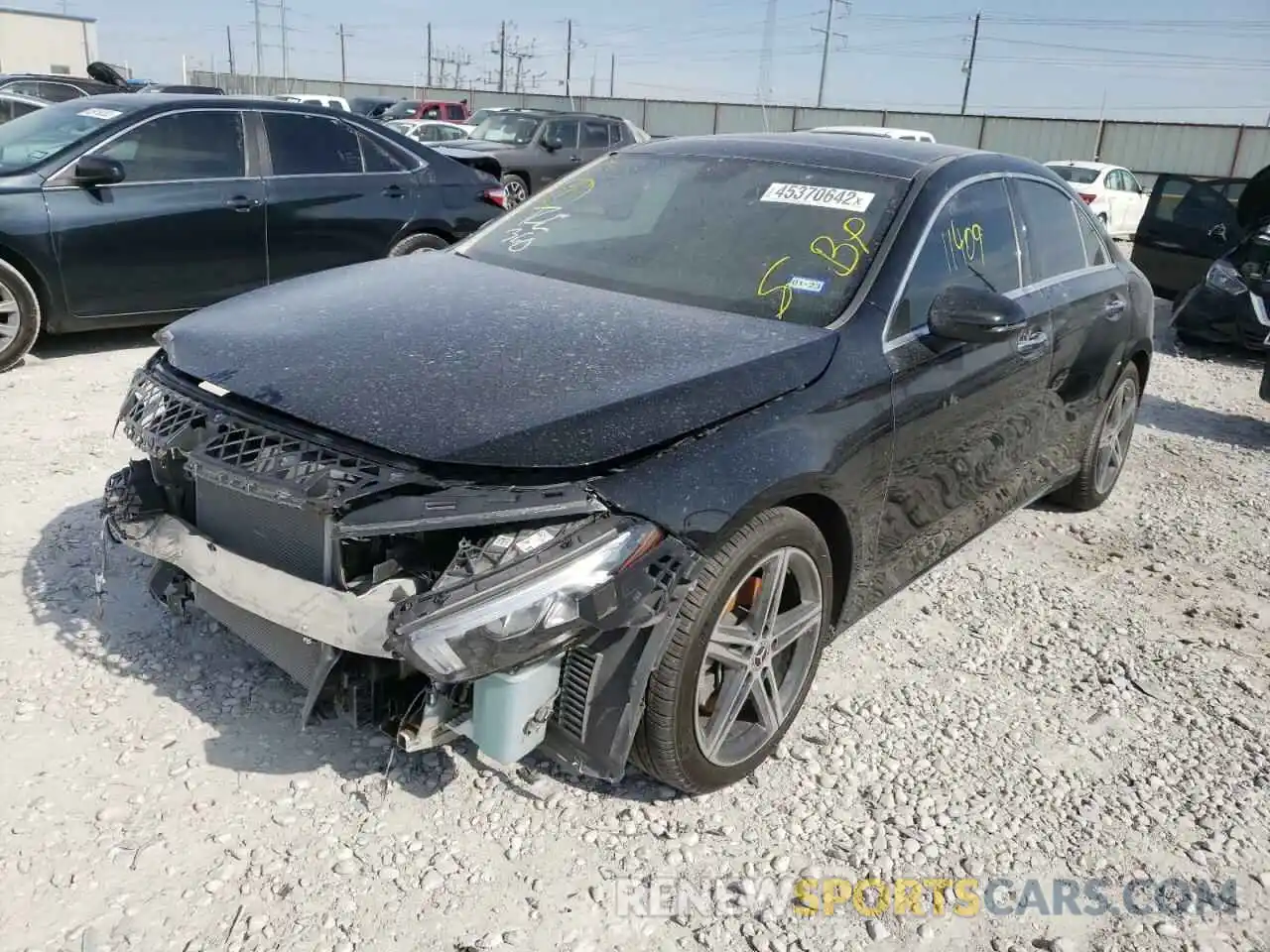 2 Photograph of a damaged car WDD3G4EB2KW033842 MERCEDES-BENZ A-CLASS 2019