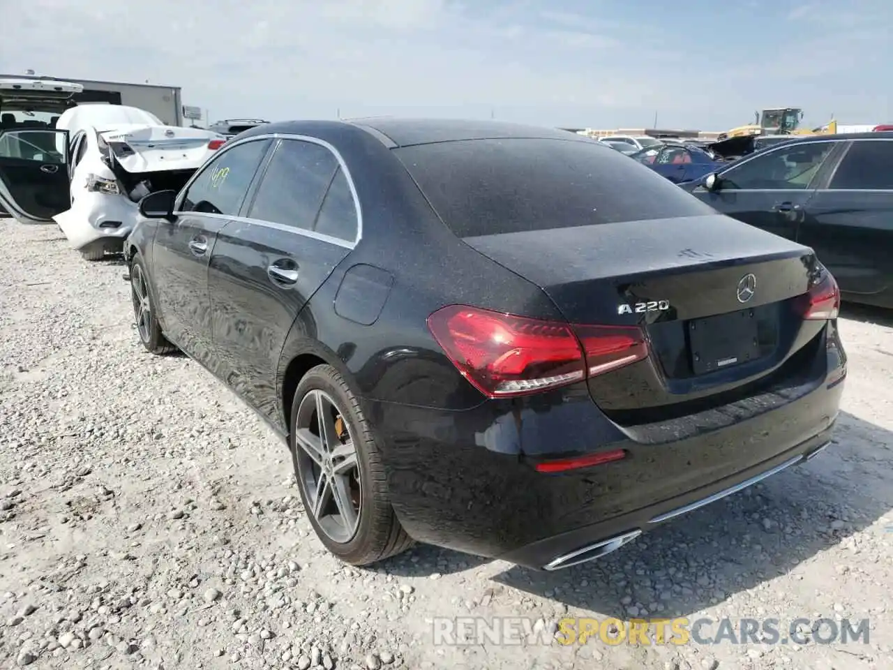 3 Photograph of a damaged car WDD3G4EB2KW033842 MERCEDES-BENZ A-CLASS 2019