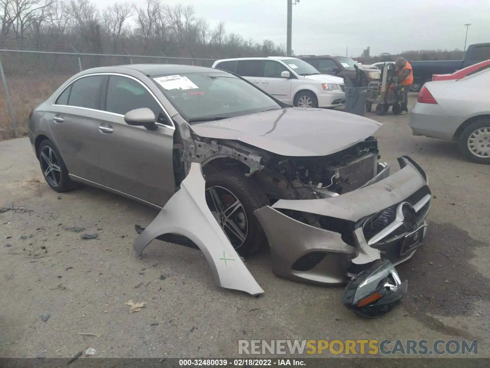 1 Photograph of a damaged car WDD3G4EB2KW034487 MERCEDES-BENZ A-CLASS 2019