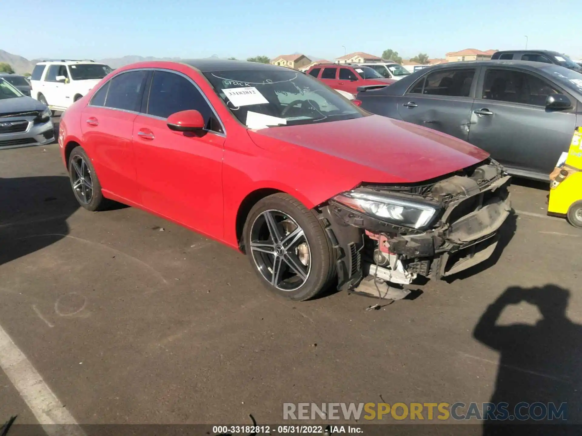 1 Photograph of a damaged car WDD3G4EB2KW036174 MERCEDES-BENZ A-CLASS 2019