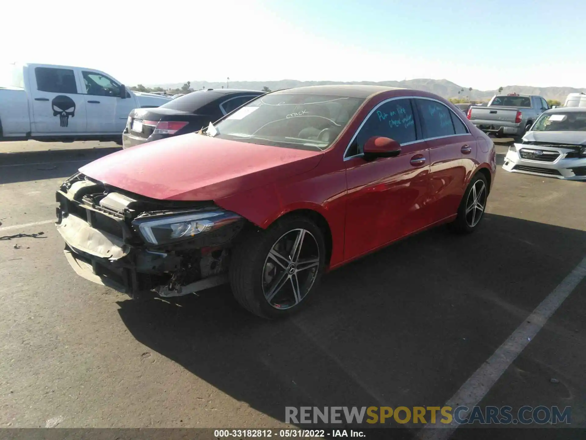 2 Photograph of a damaged car WDD3G4EB2KW036174 MERCEDES-BENZ A-CLASS 2019