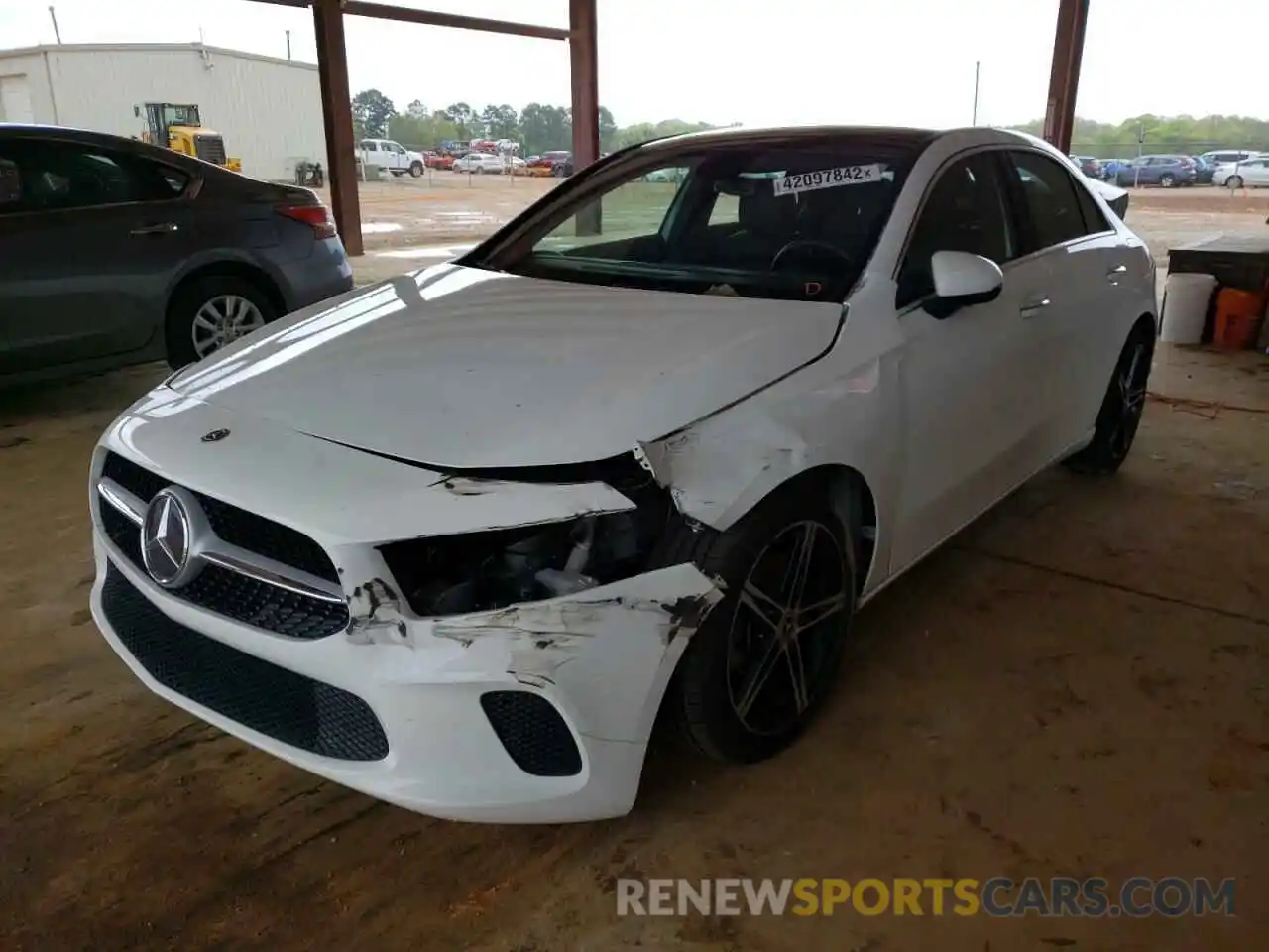 2 Photograph of a damaged car WDD3G4EB3KW000431 MERCEDES-BENZ A-CLASS 2019