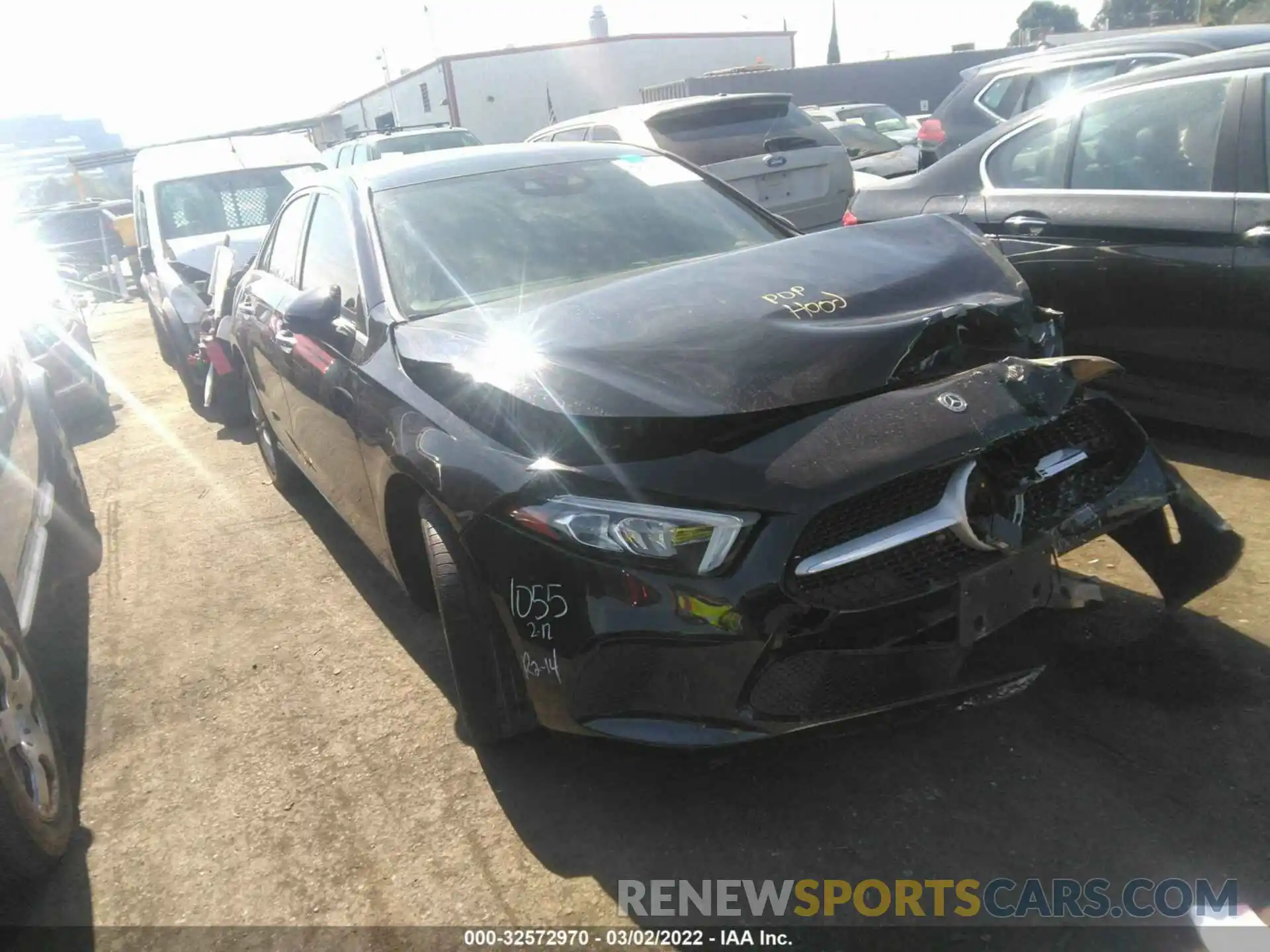 1 Photograph of a damaged car WDD3G4EB3KW001384 MERCEDES-BENZ A-CLASS 2019