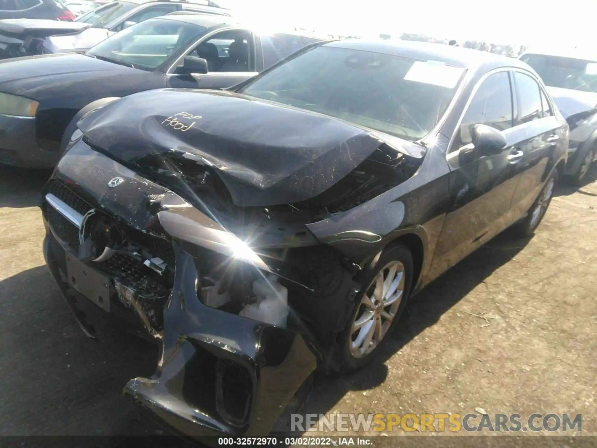 2 Photograph of a damaged car WDD3G4EB3KW001384 MERCEDES-BENZ A-CLASS 2019