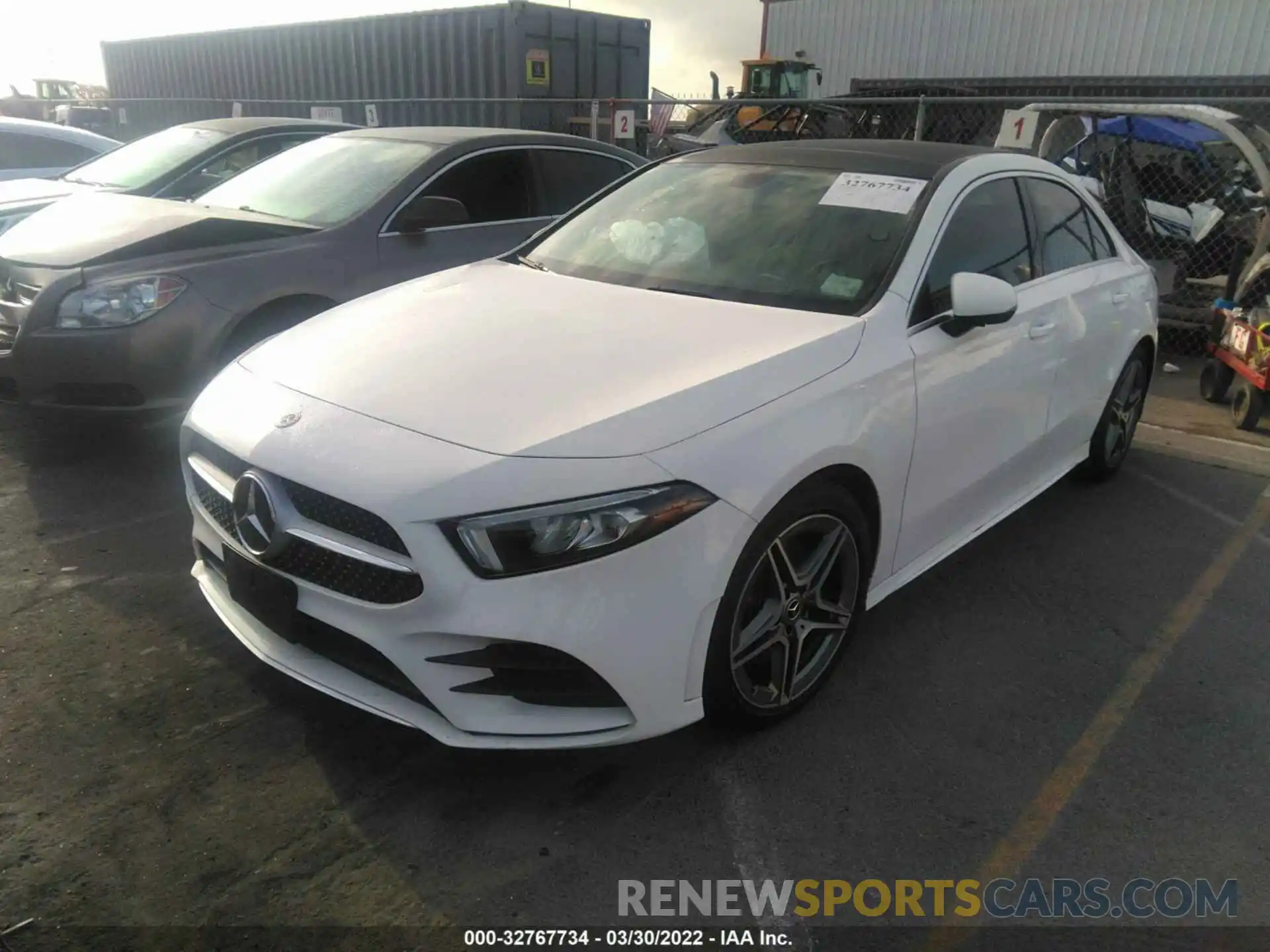 2 Photograph of a damaged car WDD3G4EB3KW005502 MERCEDES-BENZ A-CLASS 2019