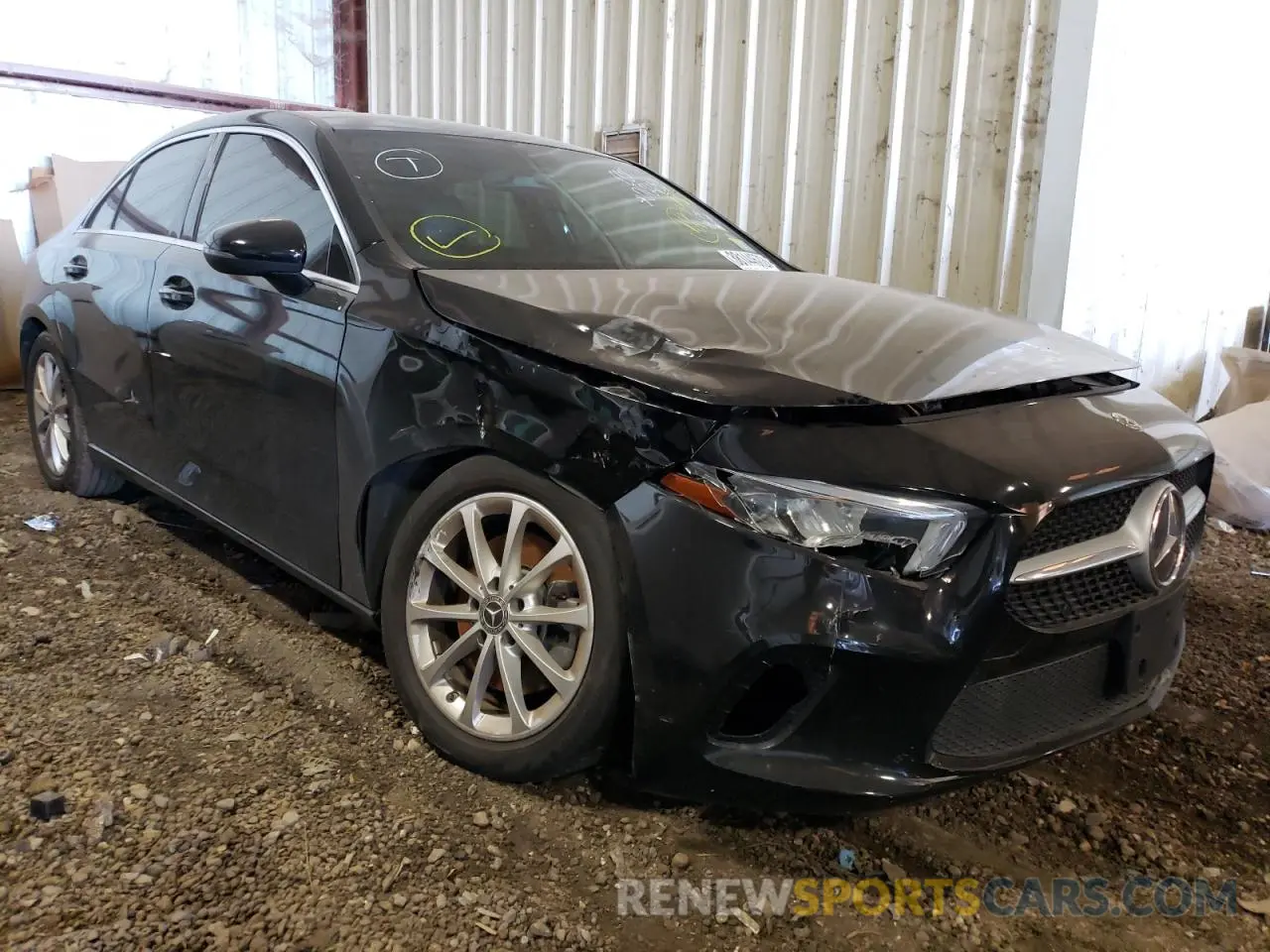 1 Photograph of a damaged car WDD3G4EB3KW012630 MERCEDES-BENZ A-CLASS 2019