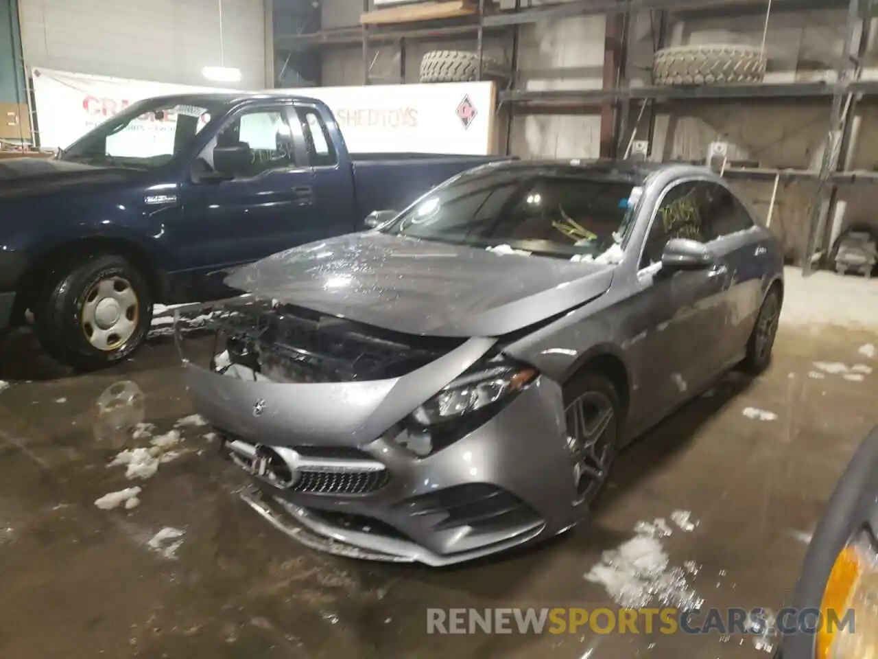 2 Photograph of a damaged car WDD3G4EB3KW019481 MERCEDES-BENZ A-CLASS 2019