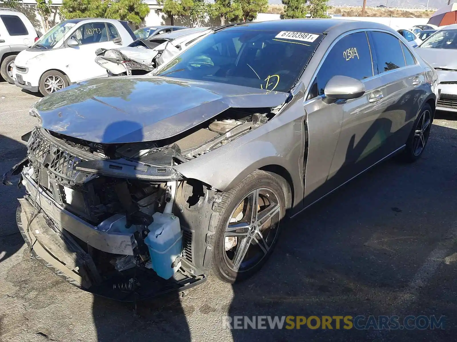 2 Photograph of a damaged car WDD3G4EB3KW021828 MERCEDES-BENZ A-CLASS 2019