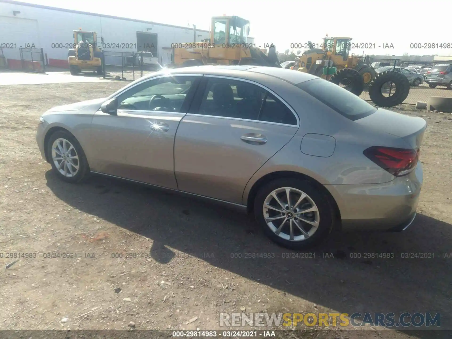 3 Photograph of a damaged car WDD3G4EB3KW022719 MERCEDES-BENZ A-CLASS 2019